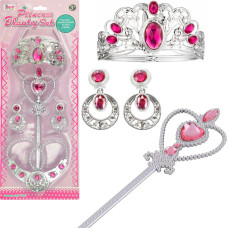 ZESTAW KSIĘŻNICZKI DIADEM I RÓŻDŻKA