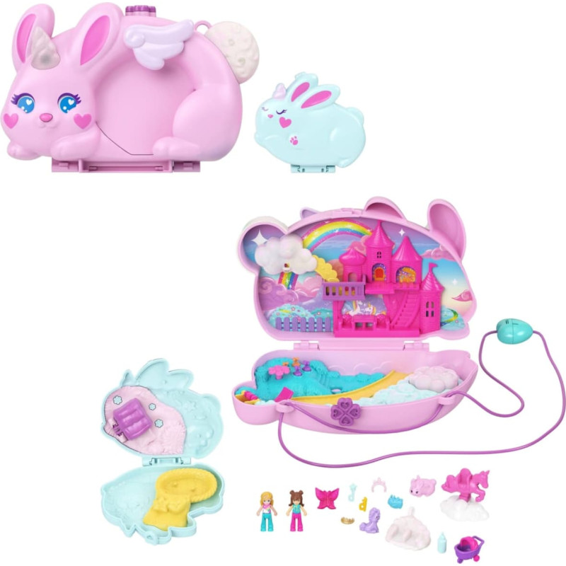 Polly Pocket® jänkuke beebiga mängutoos