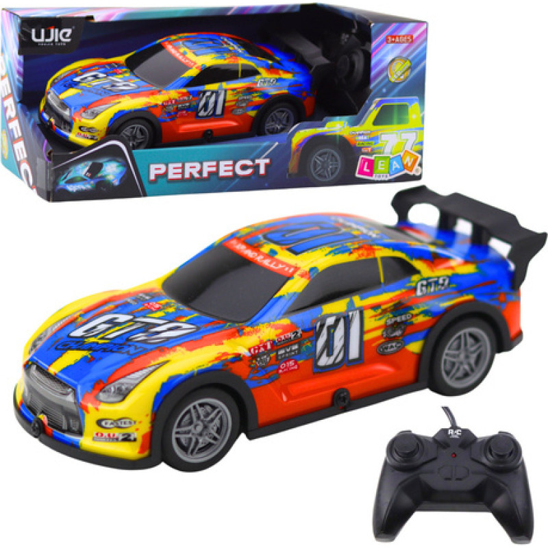 Lean- Sacīk&scaron;u ma&scaron;īna ar RC pulti 68556  (RC)