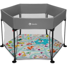 Lionelo maniežas Roel Plus Grey Multicolor