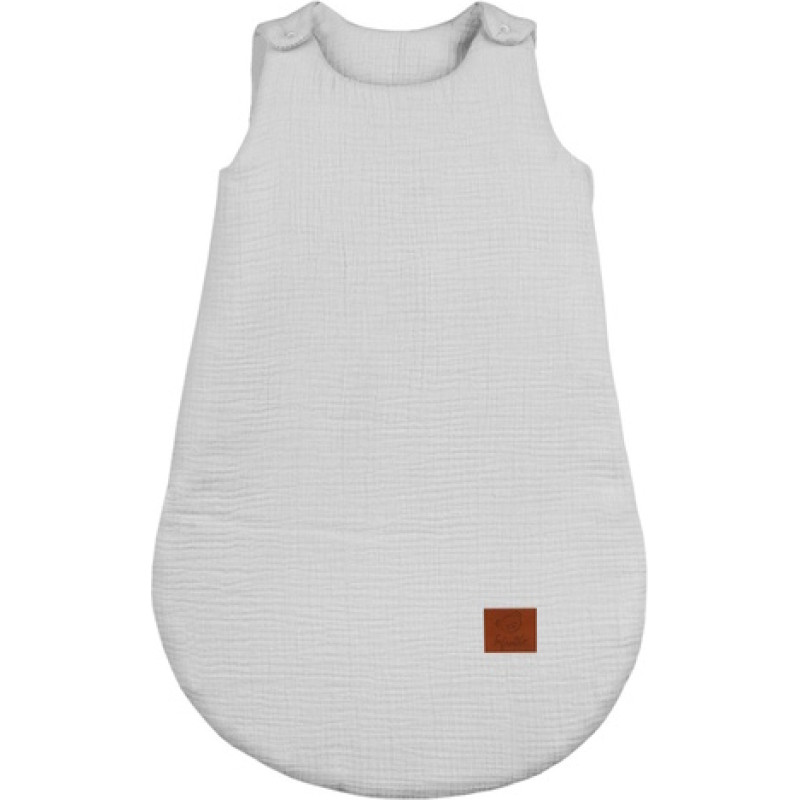 Minikid Muslīna guļammaiss BABY SOFT grey (1398)