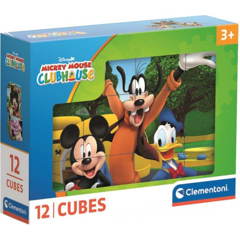 KLOCKI OBRAZKOWE MYSZKA MIKI 12 ELEM.