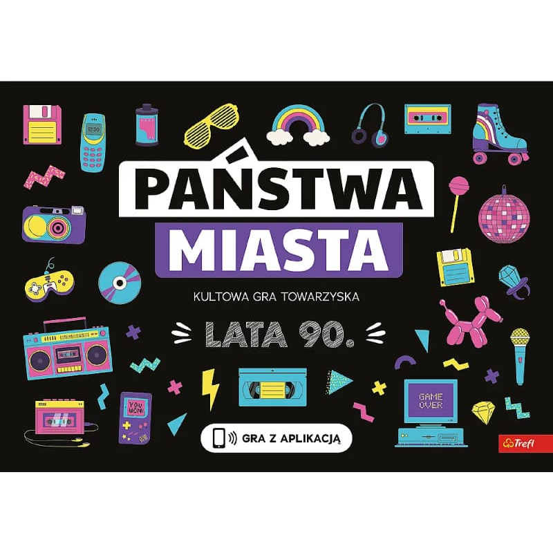 Trefl 30070 Gra towarzyska Państwa-miasta. Lata 90-te