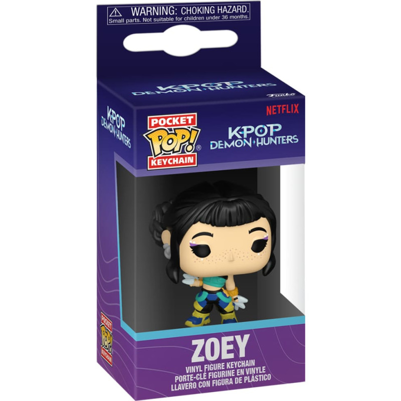 Funko POP! Raktų pakabutis: KPop Demon Hunters - Zoey