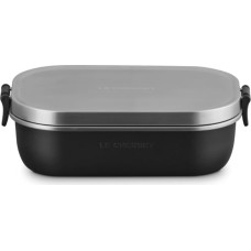 Le Creuset Pusdienu kārba ON THE GO 900ml matēti melna