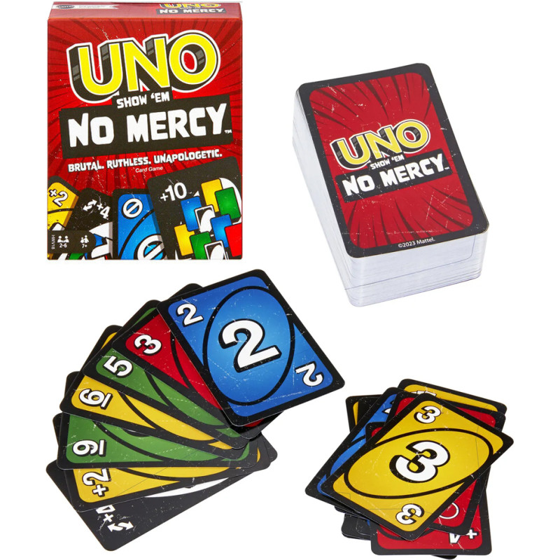 Kortų žaidimas UNO No Mercy