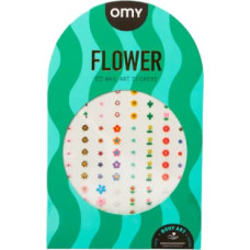 OMY Nail stickers for children FLOWER, 120 pcs
