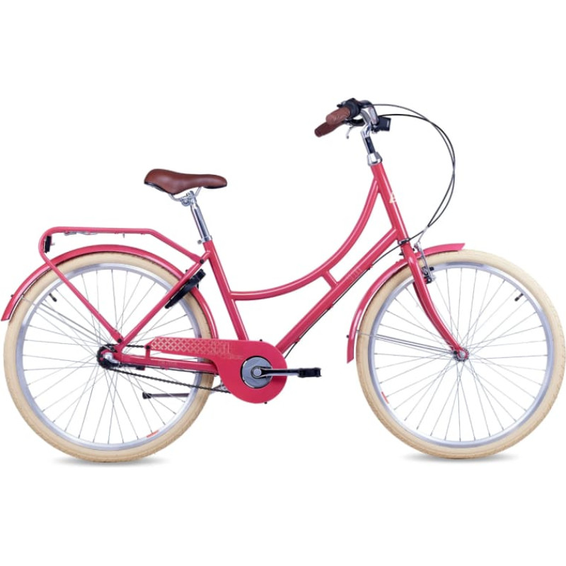 S&acute;cool Youth bicycle S'COOL chiX, 26" Berry/Beige