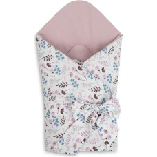 Sensillo BABY WRAP VELVET TWIGS PINK 75X75