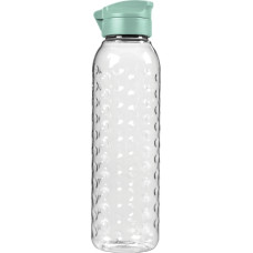 Curver Pudele Dots Bottle 0,75L caurspīdīga/zaļa