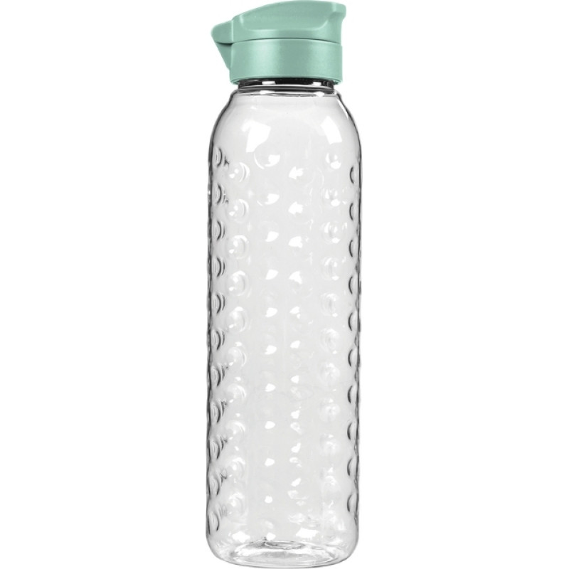Curver Pudele Dots Bottle 0,75L caurspīdīga/zaļa