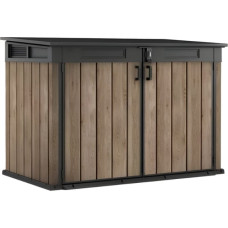 Keter Deco Horizontal Shed sodo sandėliukas, uosio medienos atspalvis