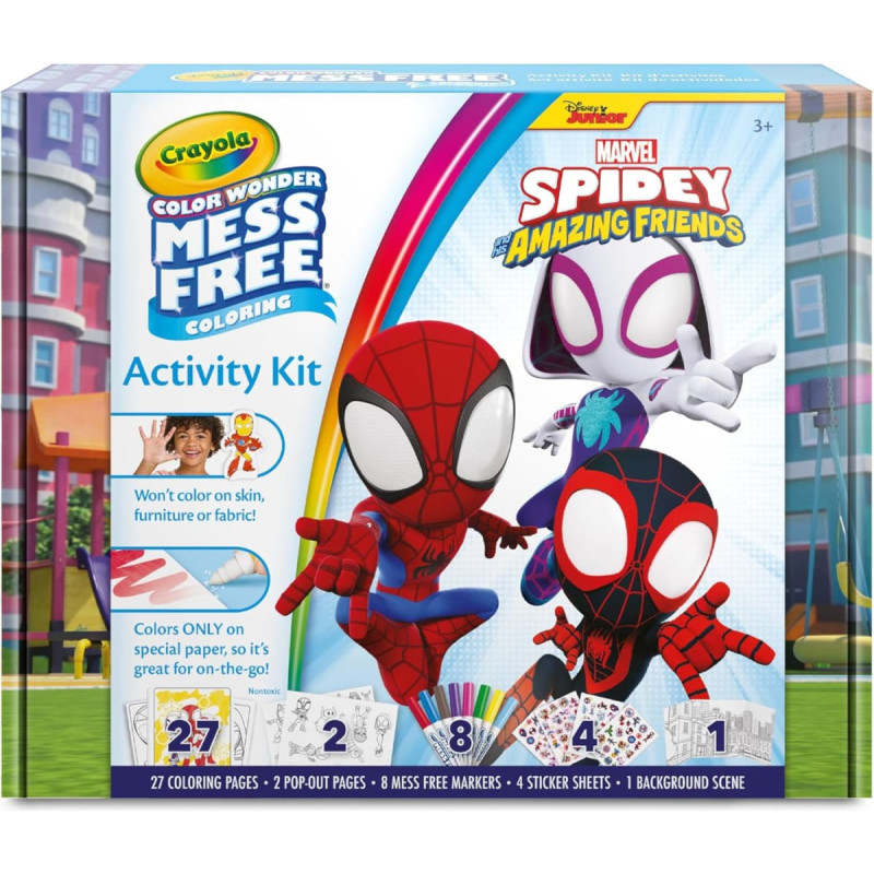 Crayola rado&scaron;ais komplekts Color Wonder Activity Spidey, 75-7193