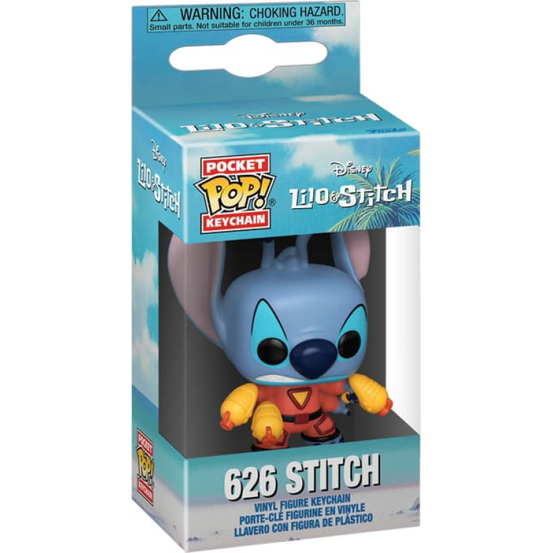 Funko POP! Raktų pakabutis: Disney: Lilo & Stitch - Stitch 626