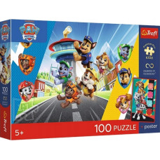 Trefl 16550 Puzzle 100 Psia przygoda / Paw Patrol