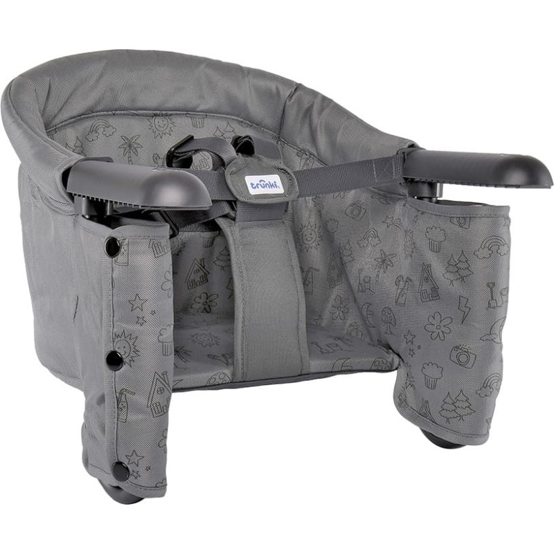 Trunki TRU Dining Clamp Seat - Dark