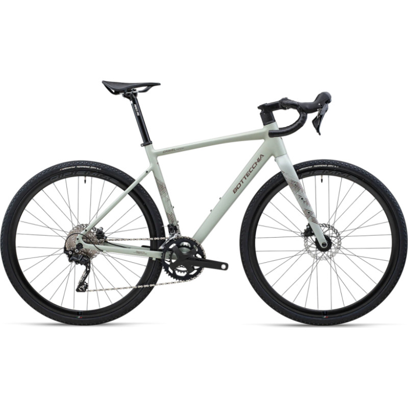 Bottecchia Gravel bike BOTTECCHIA Gravel Monster - GRX610 12s - C48 Grigio Opaco (M)