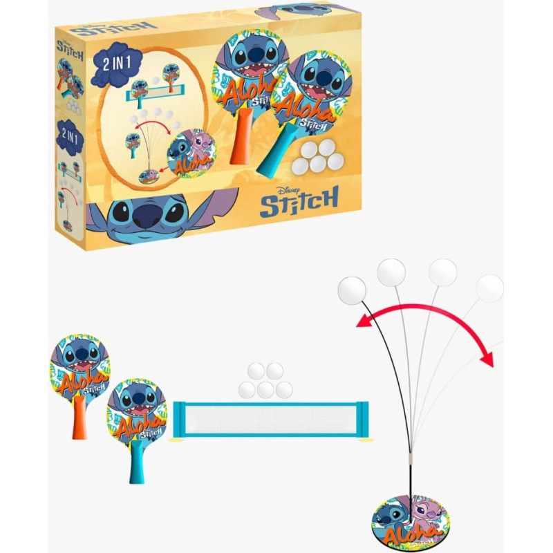 Ping pong mängukomplekt Stitch
