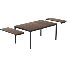 Keter Dārza galds pagarināms Deco Porto Nova Extendable 200-280 valrieksts/melns