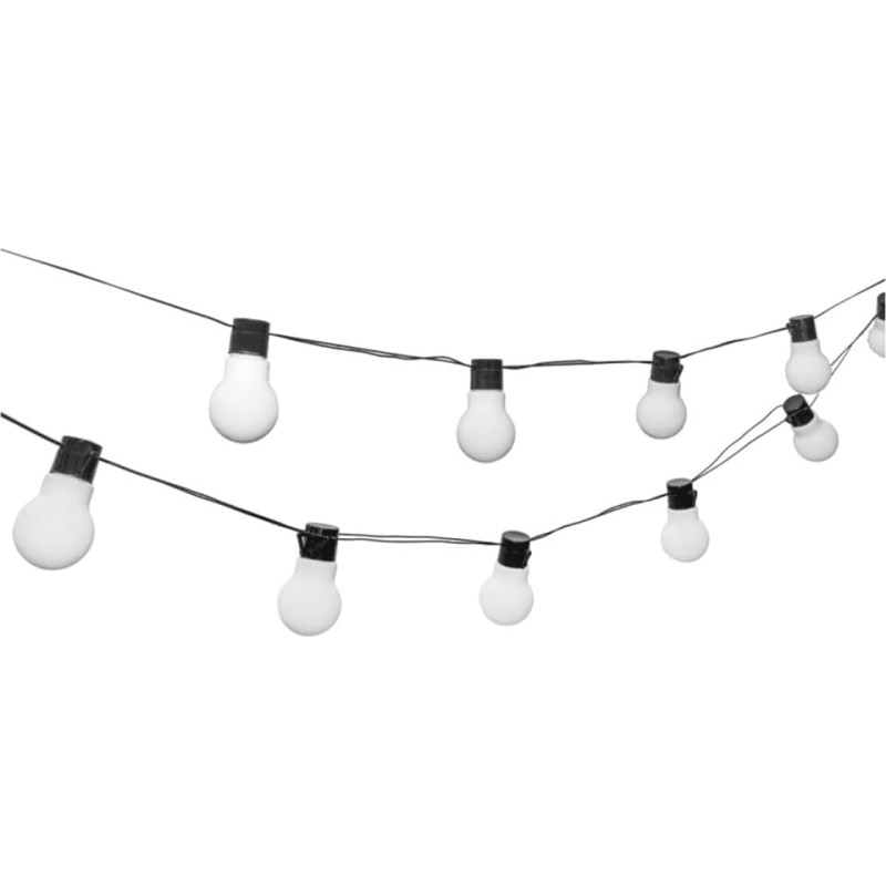 LED lampiņu virtene ar saules bateriju, 2 m (Kopija)