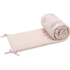 Sensillo CRIB BUMPER MUSLIN BEAR AND RABBIT