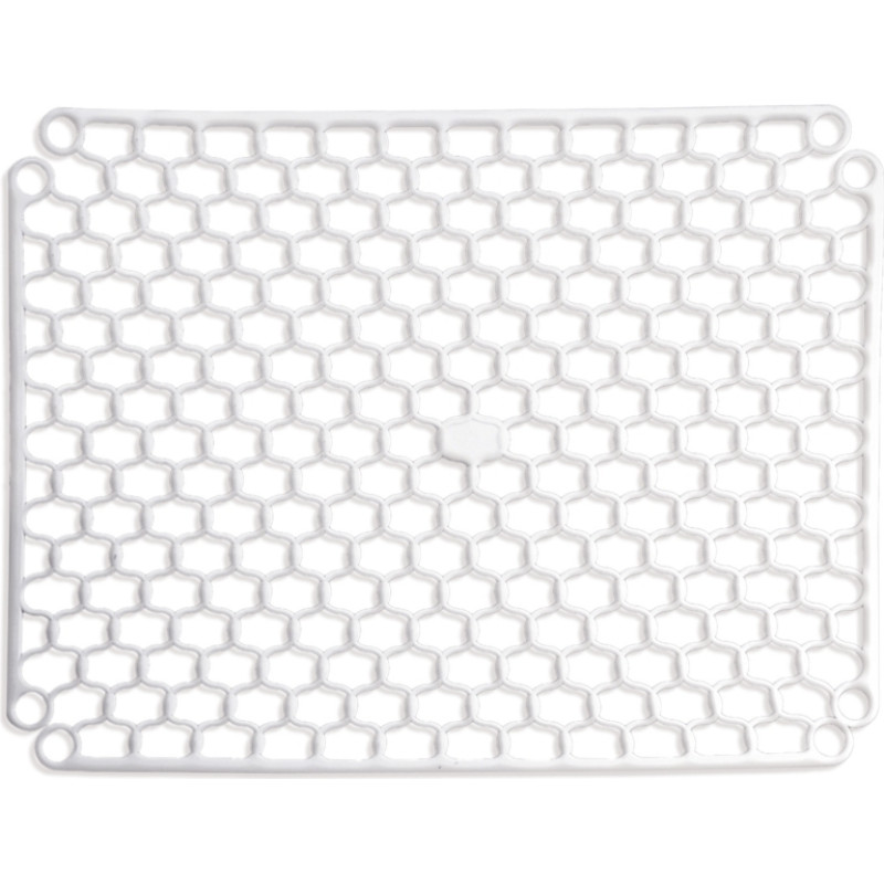 Gio`style Izlietnes paklājiņ&scaron; M 32x32x0,3cm balts