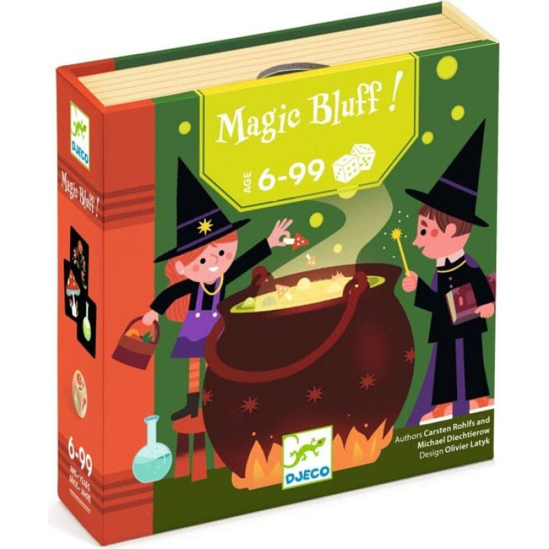 Djeco Metamųjų kauliukų žaidimas - Magijos blefas