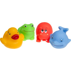 Tullo Rubber animals for bathing 4pcs., 034