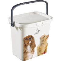 Curver Kaste ar vāku un rokturi Multiboxx 6L 26x20x24cm Cat&Dog