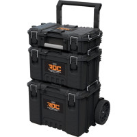 Keter Diy Instrumentu kastu komplekts uz riteņiem ROC Pro Gear 2.0 Mobile System 64,8x47,8x87,2cm