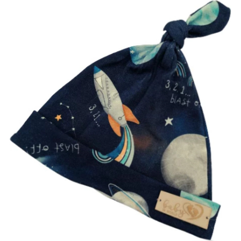 Baby In World BABY 01121 Czapka niemowlęca Smerfetka Kosmos Gran 0-3m