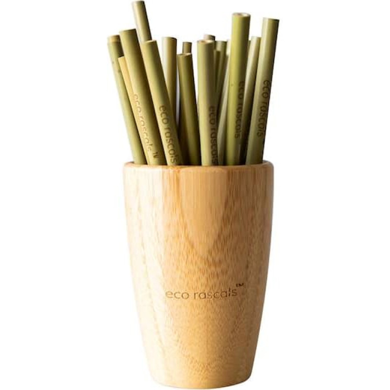 Ecorascals Zestaw 5 szt rurek bambusowych