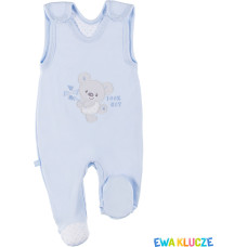 Ubranka EWA 852205 NEWBORN Śpioch niebieski 56