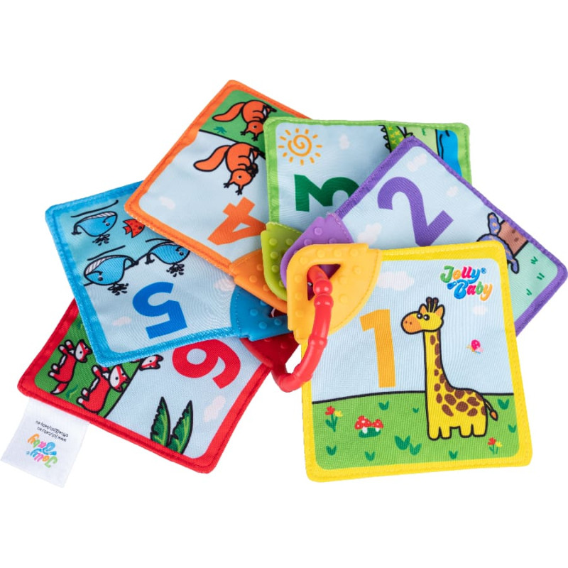 Dumel JOLLYBABY JB 80590 Książeczka - gryzaki zwierzęta