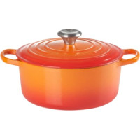 Le Creuset Čuguna katls apaļš Ø24cm / 4,2L oranžs