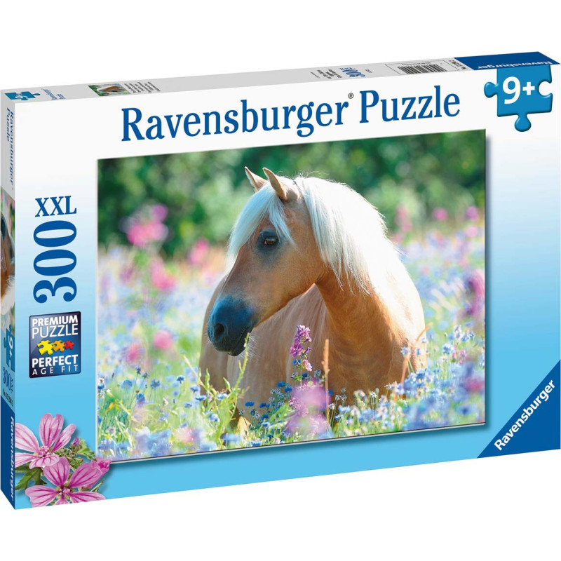 Ravensburger Puzzle Pferd im Blumenmeer 300p 13294