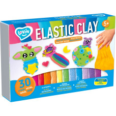 Moon Light Clay Kūrybinis rinkinys Modelinas - Plastilinas rinkinys Elastic 30 vnt.