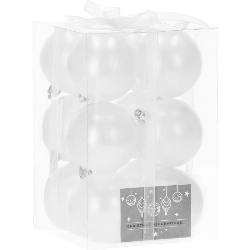 Springos CA0846 KALĖDINIAI KAMULIAI 6 CM 12 Vnt.