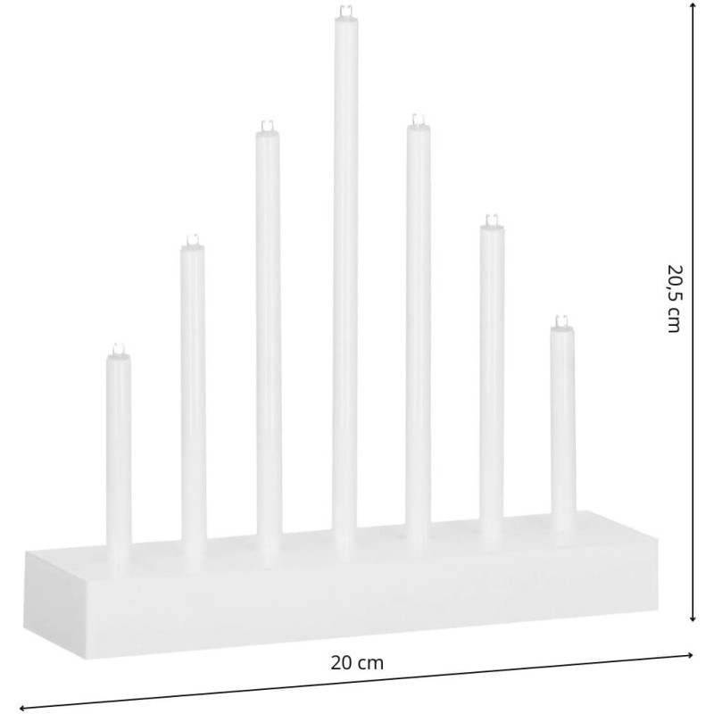 Springos CL0851 DEKORATYVINIS LED ŽVAKIŲ STOVAS
