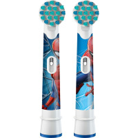 Braun el.zobu birstes uzgalis Spiderman (bērnu), 2 gab. - EB 10S-2K