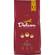 Delcon Pašaras suaugusiems šunims REGULAR PLUS su ėriena / 3 kg