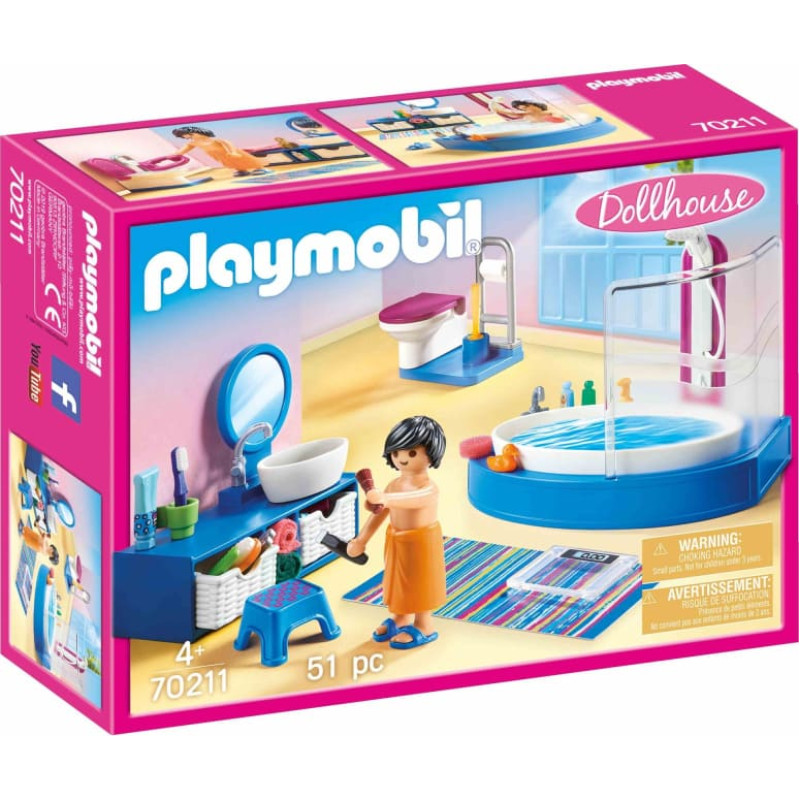 Playmobil Vonios kambarys 70211