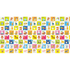 Bocioland soft folding play mat 150x200 cm happy day BL123