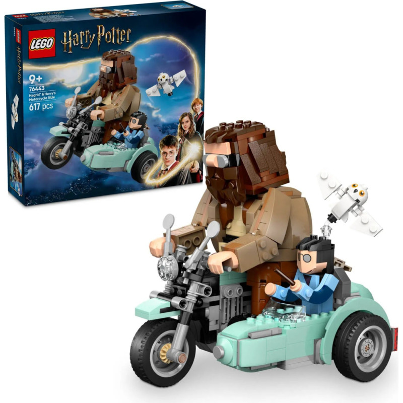 Lego Harry Potter Tm Przejażdżka Motocyklowa Hagrida I Harryego 76443