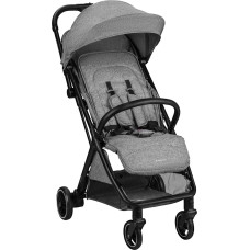 KIKKABOO Automatiškai susilankstantis vežimėlis Lauren Dark Grey