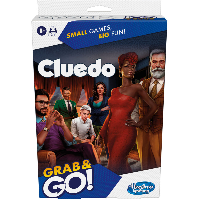 Hasbro „Grab&Go“ kelioninis žaidimas „Clue“