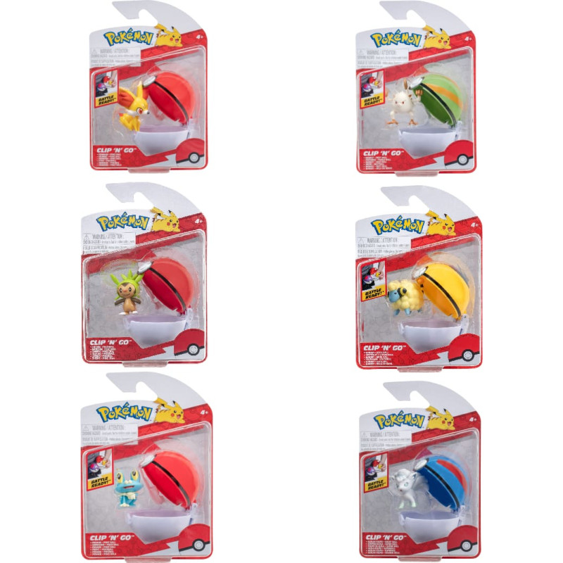 Pokemon W14 POKEMON W14ų kamuoliukas su figūrėle