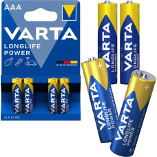 VARTA šarminė baterija LR03/AAA 4 vnt.