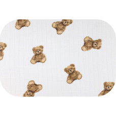 Ega Kids vystyklas - 29682 - TETRA PRINT - EGA -PLUSH TEDDY BEAR-  dydis 70x80 cm
