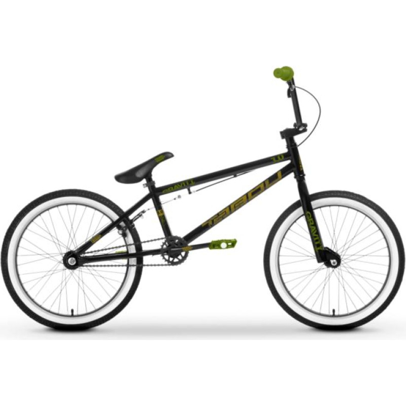 Tabou dviratis TABOU Gravity 3.0 BMX, juoda-žalia